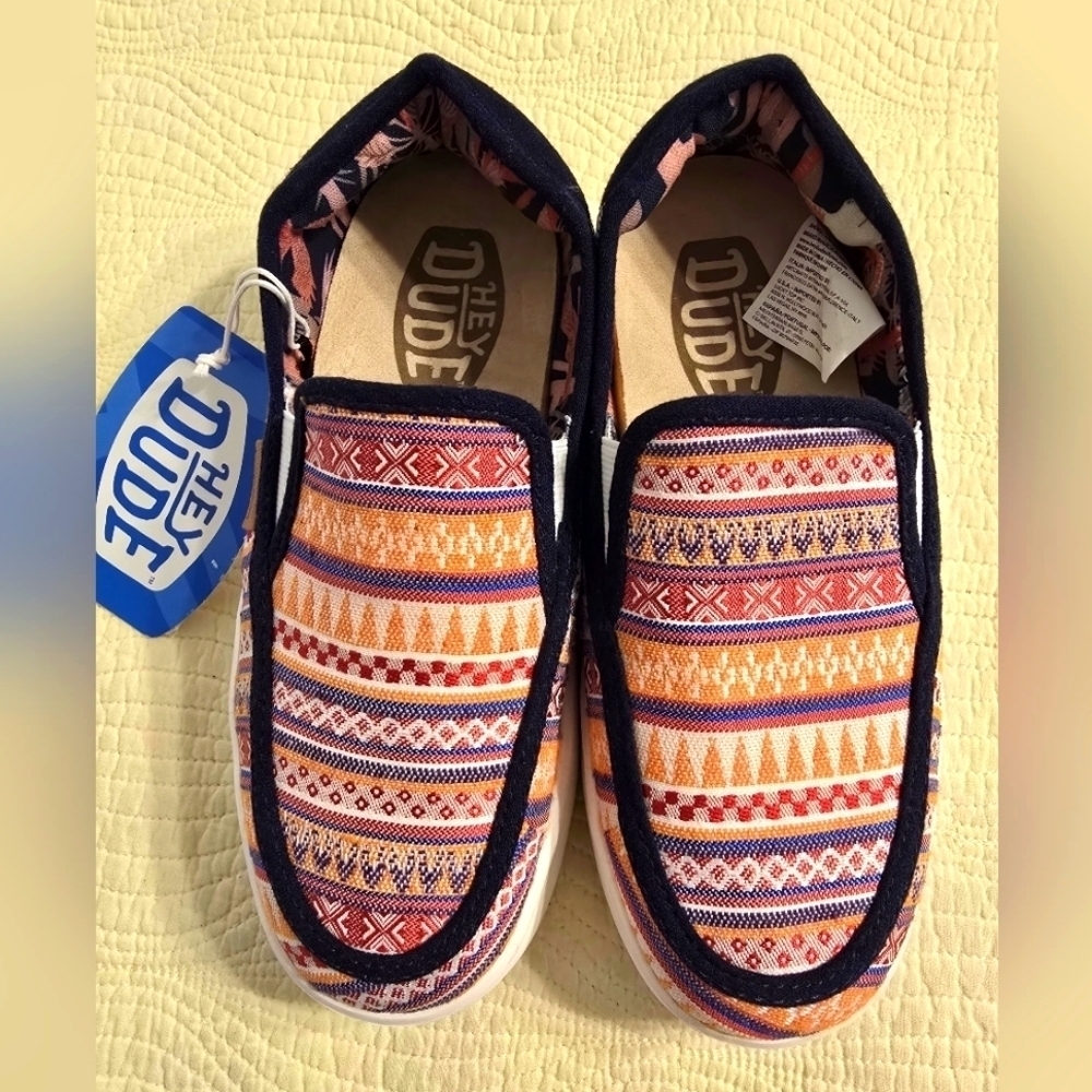 NWT Hey Dude Ladies Sunapee Craft Slip-On Shoes